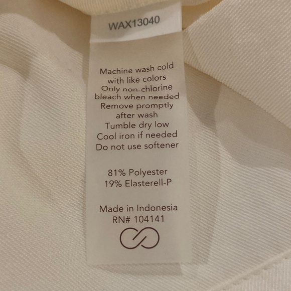 CALIA Off-White Zip-Up Jacket/ New Condition ❗️ - Picture 5 of 6